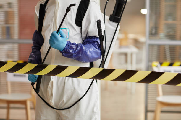 Professional Blood Cleanup technician working in Johnstown, NY